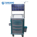 SKR-AT822 ABS Hospital Clínica Ambulancia Medicina Médica Enfermería Trolley